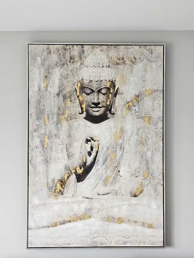 Structube Large Buda Canvas Print  in Home Décor & Accents in Ottawa - Image 2