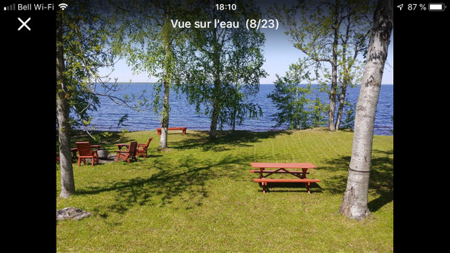 Chalet à louer bord du Lac-St-Jean dans Locations temporaires  à Lac-Saint-Jean