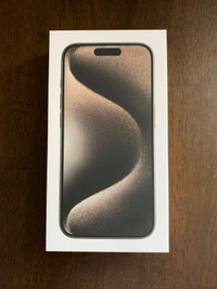 Brand New iPhone 15 Pro Sealed Box 128GB For Sale