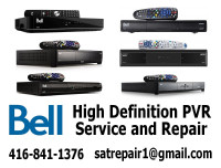 Bell HD PVR Satellite Receiver Repairs 9400-9242-9241-6400 KW