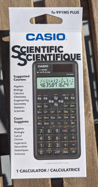 Calculatrice scientifique/Scientific calculator - Casio fx-991MS