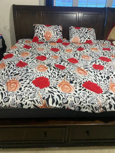 King size Solid wood bed, View more
