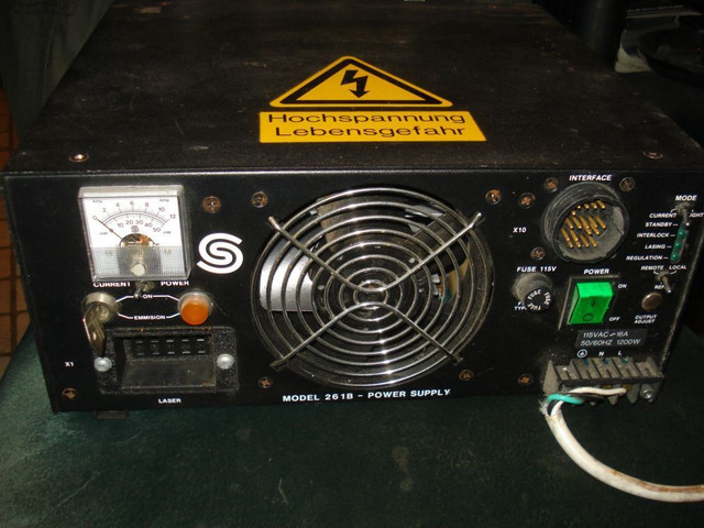 SP-261B Argon Ion Laser Power Supply in Other Business & Industrial in Oshawa / Durham Region