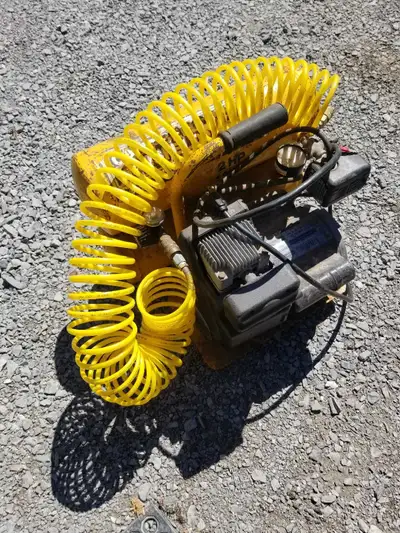 4 gallon Air Compressor and 5 inch angle grinder, View more