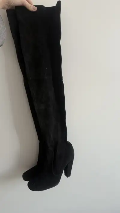 suede over knee boots, View more