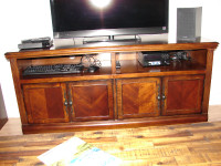 Meuble TV de salon, en bois, finition de bonne qualité