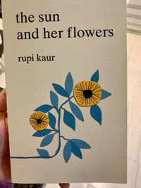 the sun and her flowers book by rupi kaur