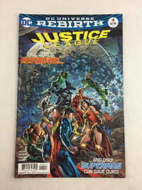 Justice League #4 2016 One World Destroyed - DC Comics Universe