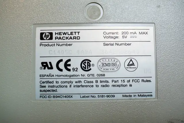 Vintage Classic Personal Computer Keyboards - Compaq and HP in Mice, Keyboards & Webcams in Cambridge - Image 7