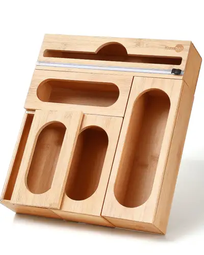 Bamboo Drawer Organizer Set – Brand New | Kitchen/Office | $15, View more