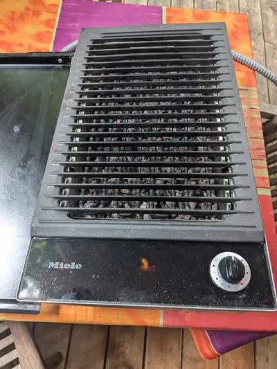 Miele electric BBQ - indoor - intérieur, View more