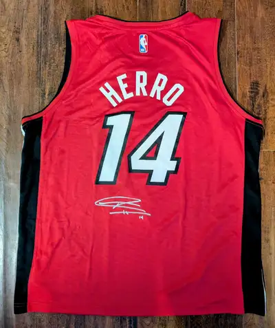 Tyler Herro Signed Autographed Fanatics Miami Heat Jersey JSA COA. 2 available. Cash or E-transfer....