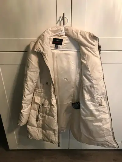 Women’s jacket coat white-coloured (Size XS), View more