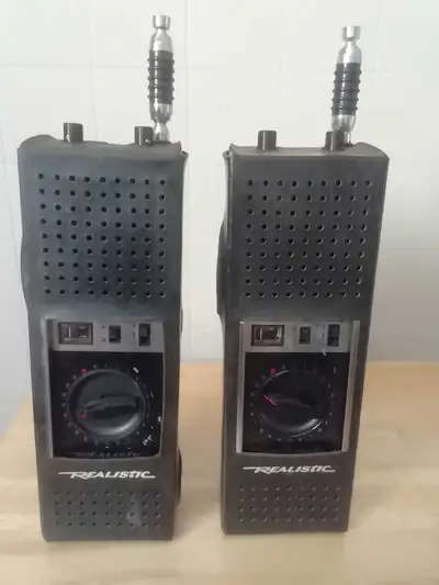 Realistic 5 watt 23 channel transceivers , View more