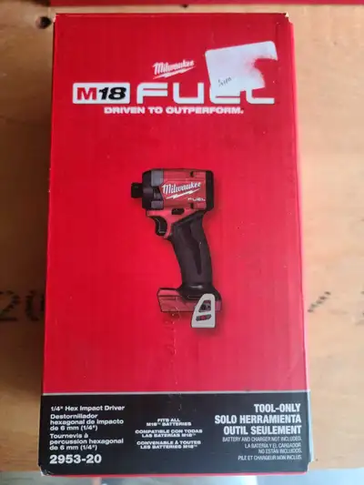 New Milwaukee M18 FUEL 1/4" Hex Impact Driver - (Tool Only), View more