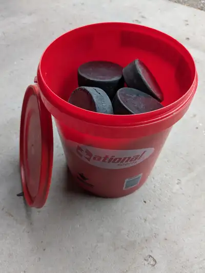 Bucket of Pucks, View more