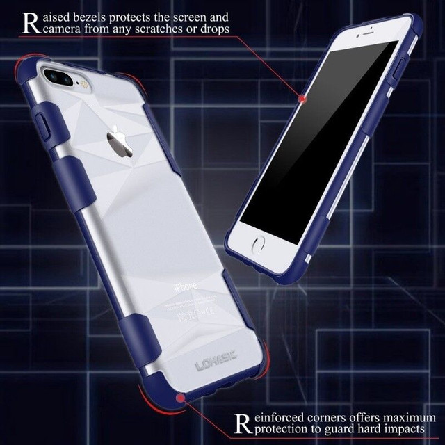 Iphone 7/8 PLUS HARD RUGGED SLIM SHOCKPROOF CASE in Other in Oakville / Halton Region - Image 2