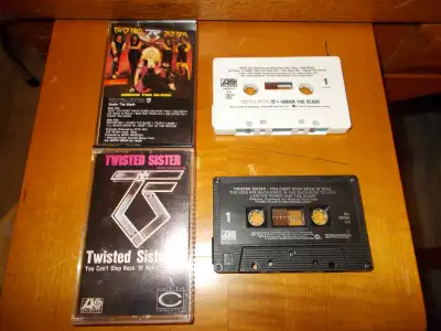 2 Vintage TWISTED SISTER Cassette Tapes Sold as a Bundle, View more
