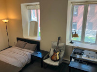 Furnished room in downtown Montreal