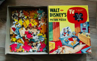 Vintage 1962 Jaymar Walt Disney Dr. Von Drake Analyst Puzzle