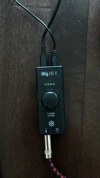 IK Multimedia iRig HD X Guitar Audio Interface, View more