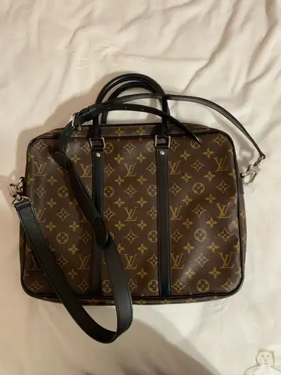 Louis Vuitton monogram business bag, View more