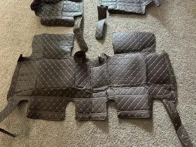 New Floor mats for Hyundai Santa Fe 2021-2023 Made to order, never used, the size fits perfectly, bu...