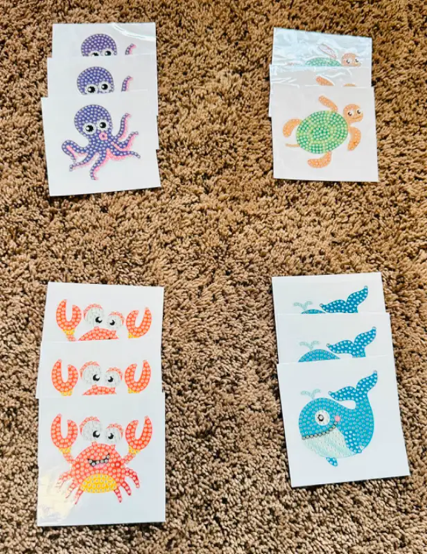 Sea animals diamond painting kit628543959627531217