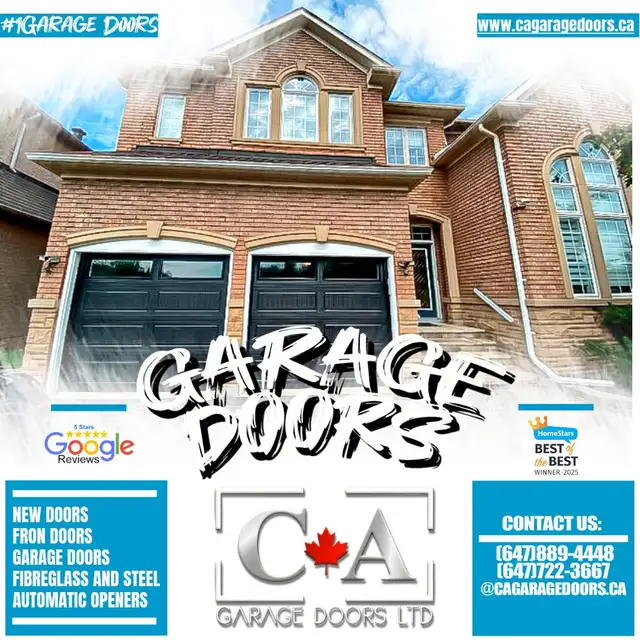 SAME DAY Garage Door Repair 24/7 Milton - Oakville in Garage Door in Oakville / Halton Region - Image 3