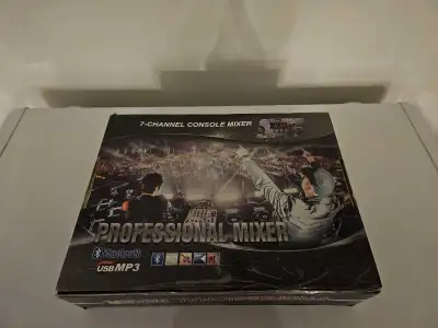 7-Channel Console Mixer, View more