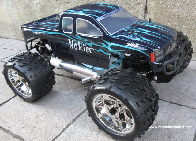 New RC Truck Nitro Gas  4.57cc Engine 2 Speed 1/8 Scale 4WD in Hobbies & Crafts in City of Halifax - Image 3