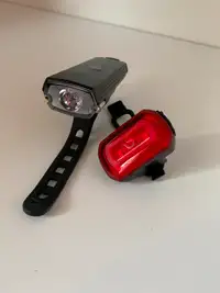 Bright front&back bicycle lights