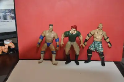 BCA Bone Crunching Action Wrestling Figure lot of  11 lawler the, View more