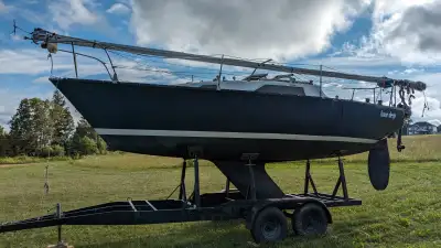 Set sail on your adventures with this classic 1973 San Juan sailboat! The 1973 San Juan 24 sailboat...