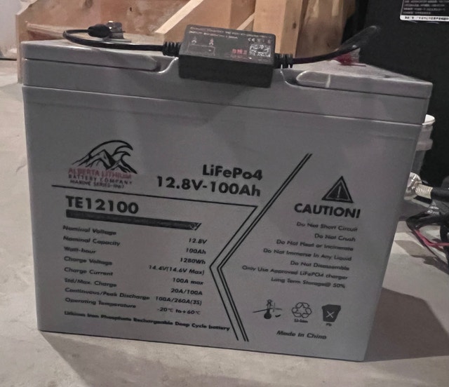 12V 100AH Lithium Battery Other Parts & Accessories Calgary Kijiji