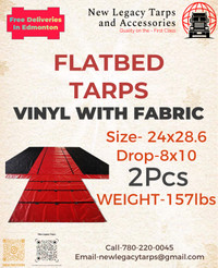 Flatbed Tarps Vinyl With Fabric