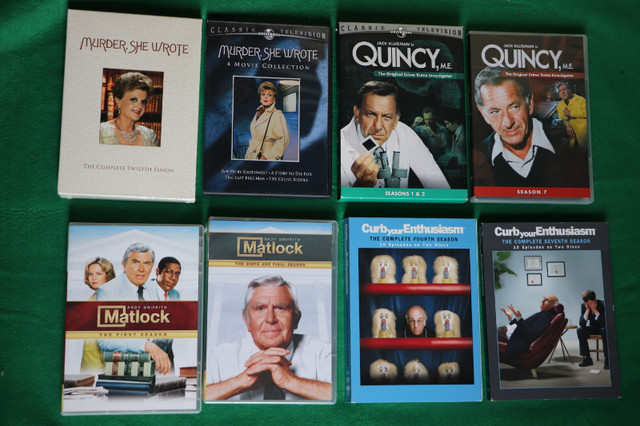 Murder She Wrote, Matlock, Curb Your Enthusiasm in CDs, DVDs & Blu-ray in Calgary