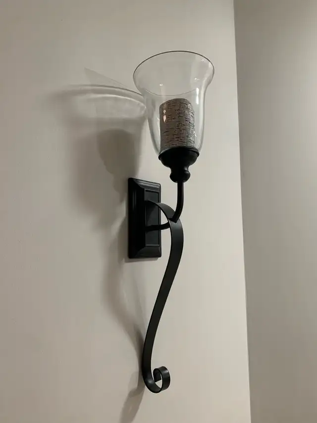 Large Wall Sconce with Candle63735879018627121