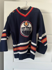 Edmonton Oilers Junior Hockey Jersey