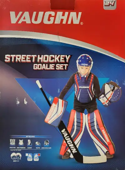 Street hockey goalie helmet, View more