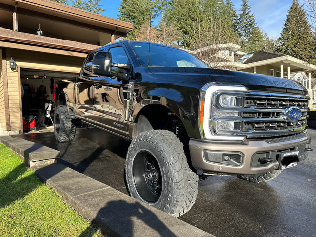 2023 f350 king ranch with CARLI LIFT in Cars & Trucks in Sunshine Coast - Image 3