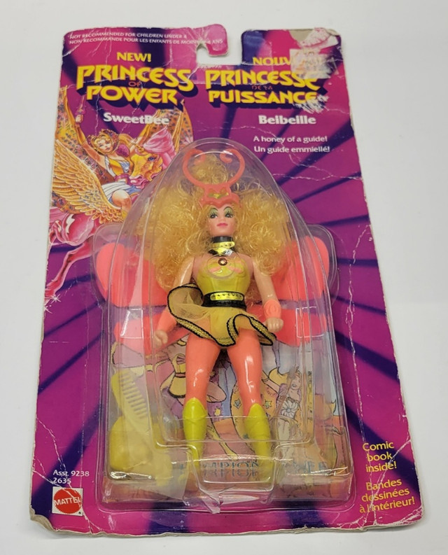 Vintage 1985 She-Ra Princess of Power SweetBee Action Figure NIP in Toys & Games in Windsor Region