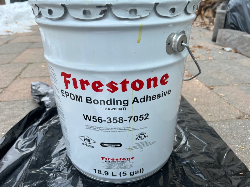 Firestone EPDM Membrane Bonding Adhesive Roofing Calgary Kijiji