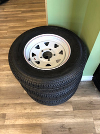NEW ST175/80R13 Tire/Steel Rim Combination!!