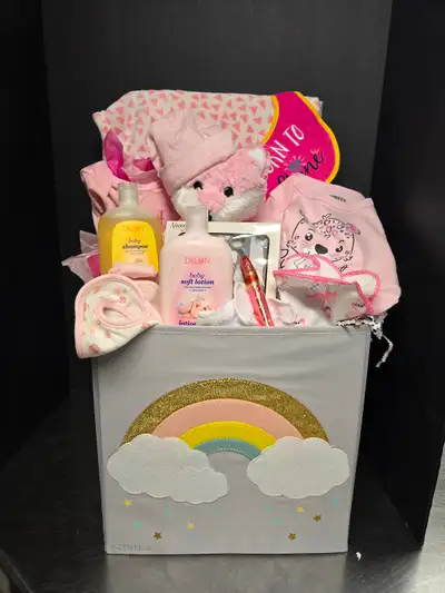 Baby Girl or Boy Gift Baskets, View more