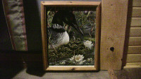 FOR SALE VERY NICE NATURE PICTURE (LOON PRINT)
