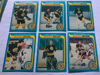 NHL 1979/80 OPC Bruins 19 Card Team Set: O’Reilly, Cheever more