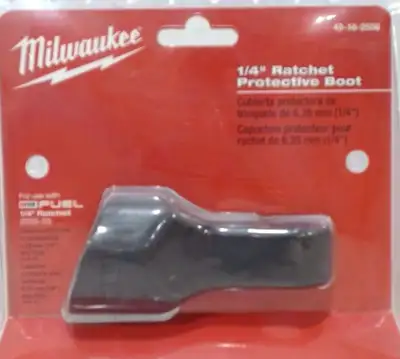 NEW Milwaukee 49-16-2556 M12 Fuel 1/4" Ratchet Protective Boot , View more