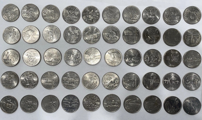 USA Commemorative State Coins Set of 50 States Quarters Your choice of P or D sets........$40 Set of...