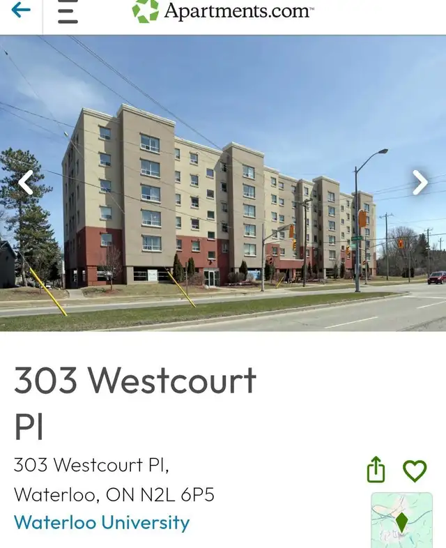 Waterloo room for rent